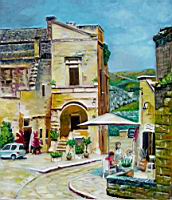 Olaszorszag Matera 40x46 olaj,farost.jpg