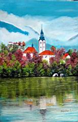 60x40 -olajfestmeny-vaszon-Bled-Szlovenia.JPG