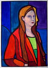 Andrea - 2010 - 70 cm x 50 cm - gouache, papir.JPG